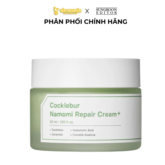 Kem Dưỡng Sungboon Editor Cocklebur Namomi Repair 50ml