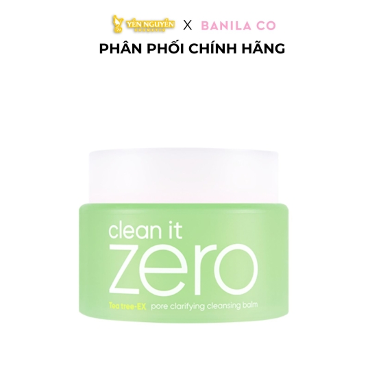 Sáp Tẩy Trang Banila Co Clean It Zero Cleansing Balm Pore Clarifying 100ml Dành Cho Da Dầu, Mụn