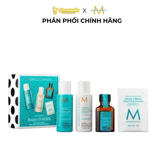 Set Gội Xả + Dưỡng Tóc Moroccanoil 40ml