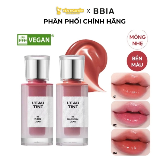 Son Tint Bóng Thuần Chay BBIA Gardenia Leau Tint