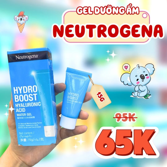 Kem Dưỡng Ẩm Cho Da Dầu Neutrogena Hydro Boost Hyaluronic Acid Water Gel 15g