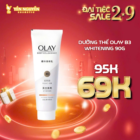 Dưỡng Thể Olay B3 Whitening 90g