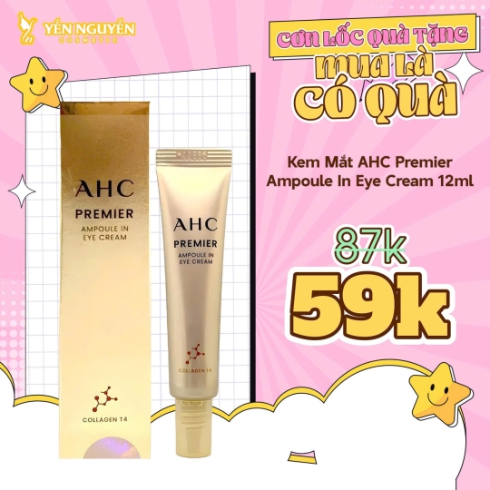 Kem Mắt AHC Premier Ampoule In Eye Cream