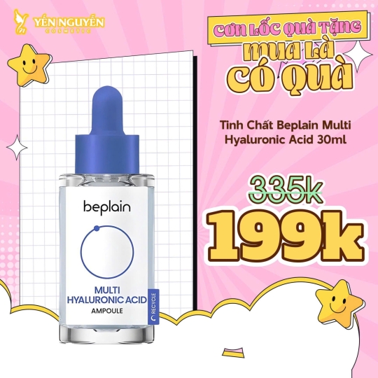 Tinh Chất Beplain Multi Hyaluronic Acid 30ml