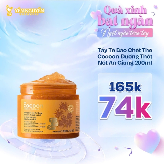 Tẩy Tế Bào Chết The Cocoon Đường Thốt Nốt An Giang 200ml 