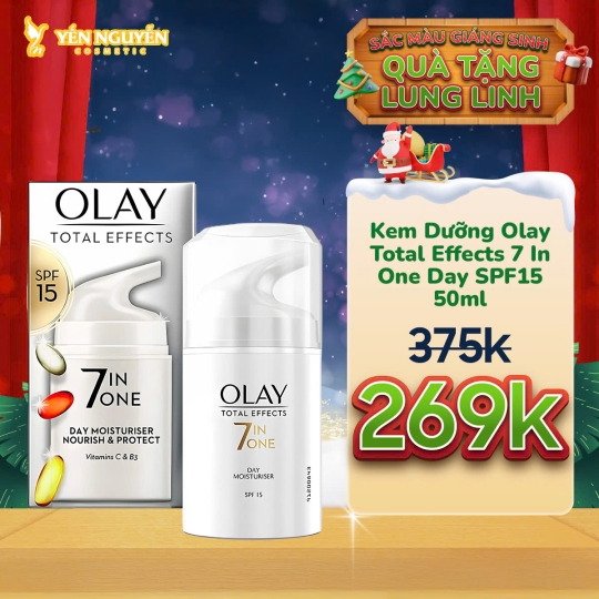 Kem Dưỡng Olay 7in1 Day Moisturiser Nourish &Protect SPF15