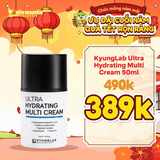 Kem Dưỡng ẩm, Phục Hồi Da Kyung Lab Ultra Hydrating Multi Cream 50ml