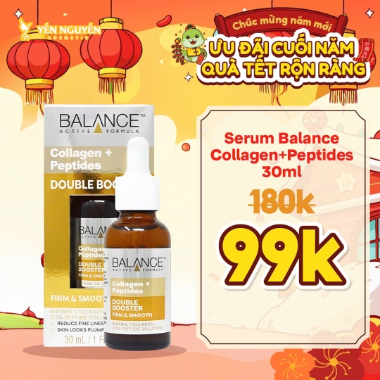 Serum Balance Collagen+Peptides Double Booster 30ml