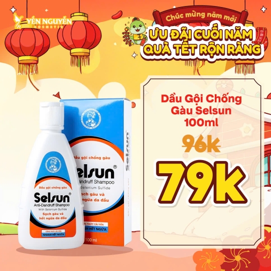 Dầu Gội Chống Gàu Selsun 100ml