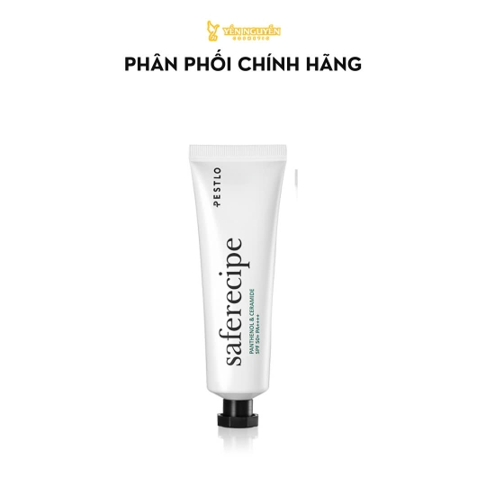 Kem Chống Nắng Pestlo Saferecipe Panthenol & Ceramide SPF 50+ 50ml