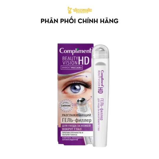 Thanh lăn vùng mắt Compliment dưỡng ẩm, giảm nếp nhăn và quầng thâm Beauty Vision HD 11ml