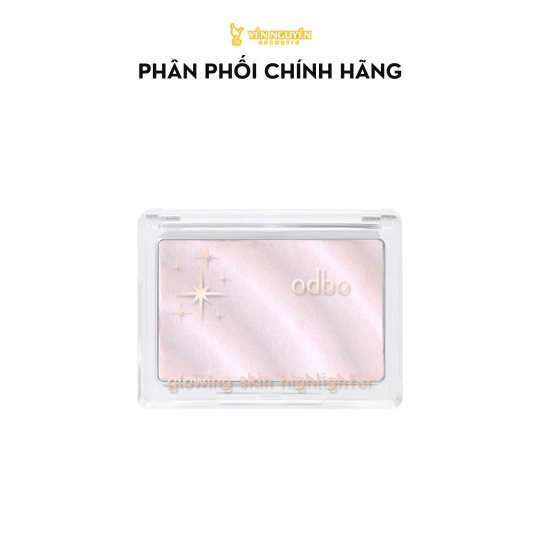 Phấn Bắt Sáng Odbo Glowing Skin Highlighter OD1304 #01 Champaigne