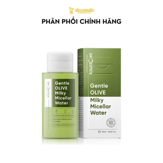 Nước tẩy trang Dr.Ceutics Gentle Olive Milky Micellar 310ML