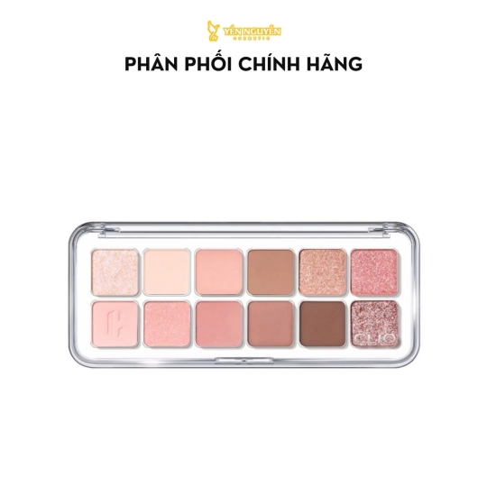 Phấn Mắt CLIO Pro Eye Palette Air #02 Rose Connect