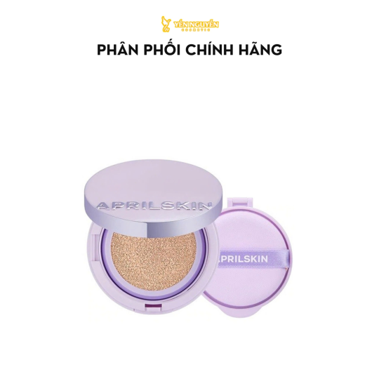 Phấn Nước Aprilskin Ultra Slim Cushion Siêu Mỏng Nhẹ Tone 23 Natural Beige 15g