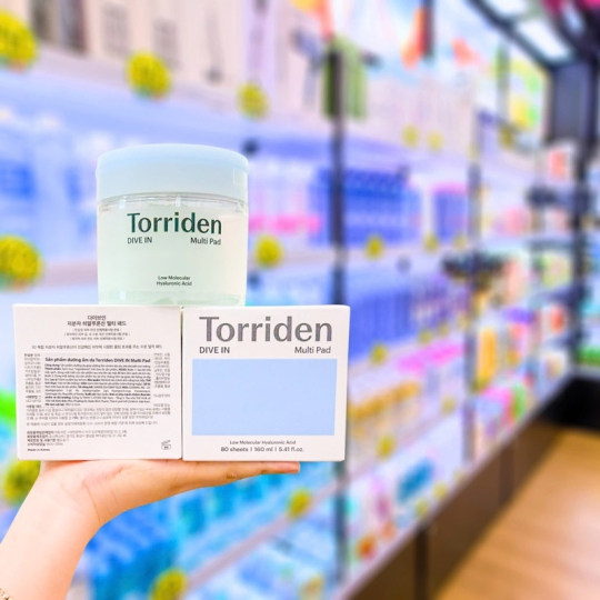 Toner Pad Cấp ẩm, Làm Mềm Mịn Da Torriden DIVE IN Multi Pad 160ml (80 miếng)