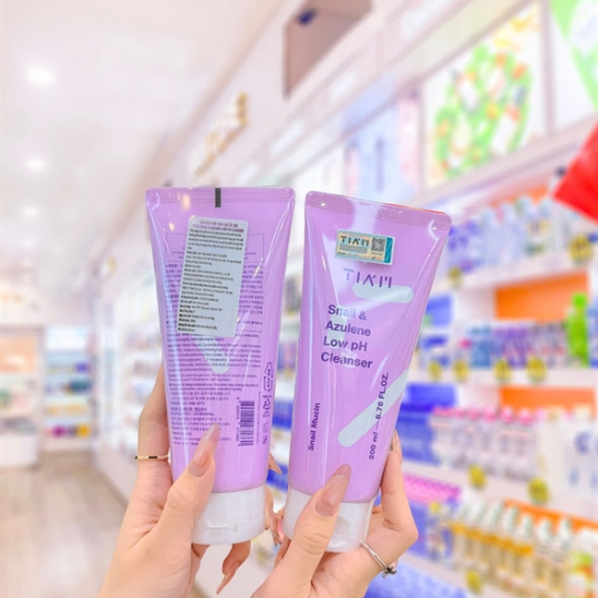 Sữa Rửa Mặt Tia'm Snail & Azulene Low pH 200ml
