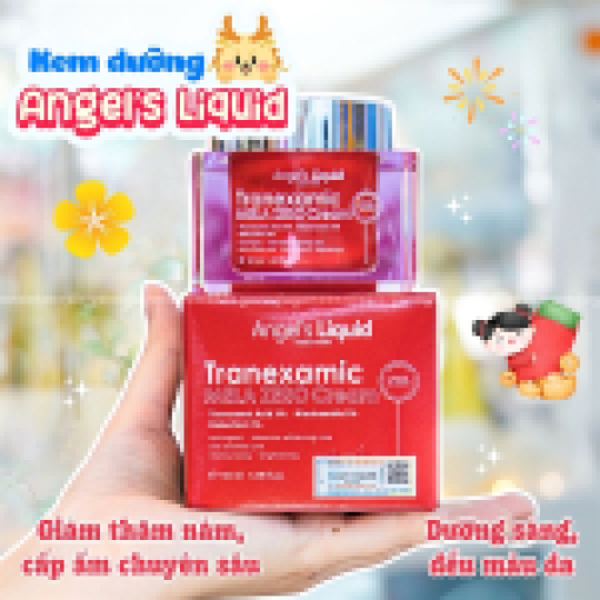 Kem Dưỡng Angel's Liquid Tranexamic Mela Zero Cream Giảm Thâm Nám Chuyên Biệt 50ml
