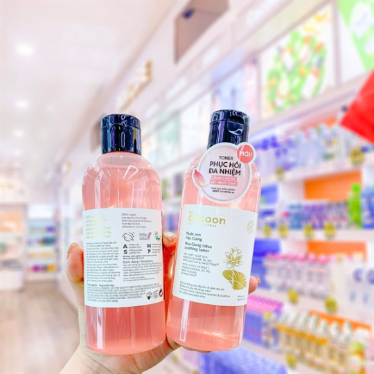 Toner Cocoon Hau Giang Lotus Soothing 310ml