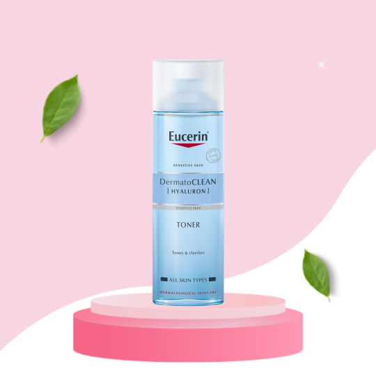 Nước Cân Bằng Eucerin Cho Da Nhạy Cảm Dermatoclean Toner 200ml