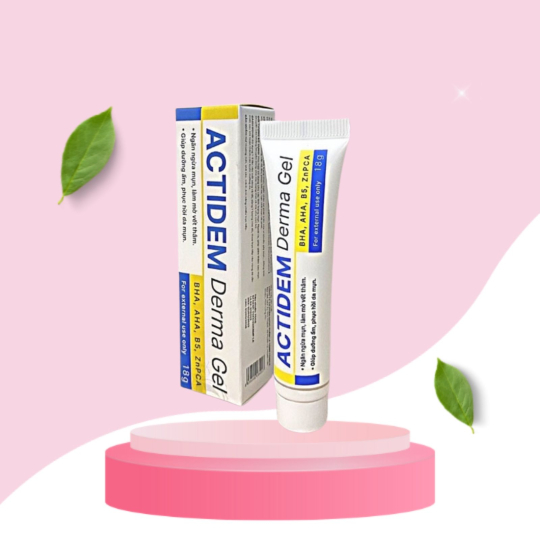Gel Giảm Mụn, Mờ Thâm Actidem Derma Gel Phục Hồi Da Mụn