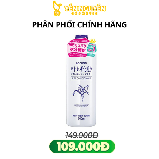 Toner Hatomugi Skin Conditioner Naturie 500ml